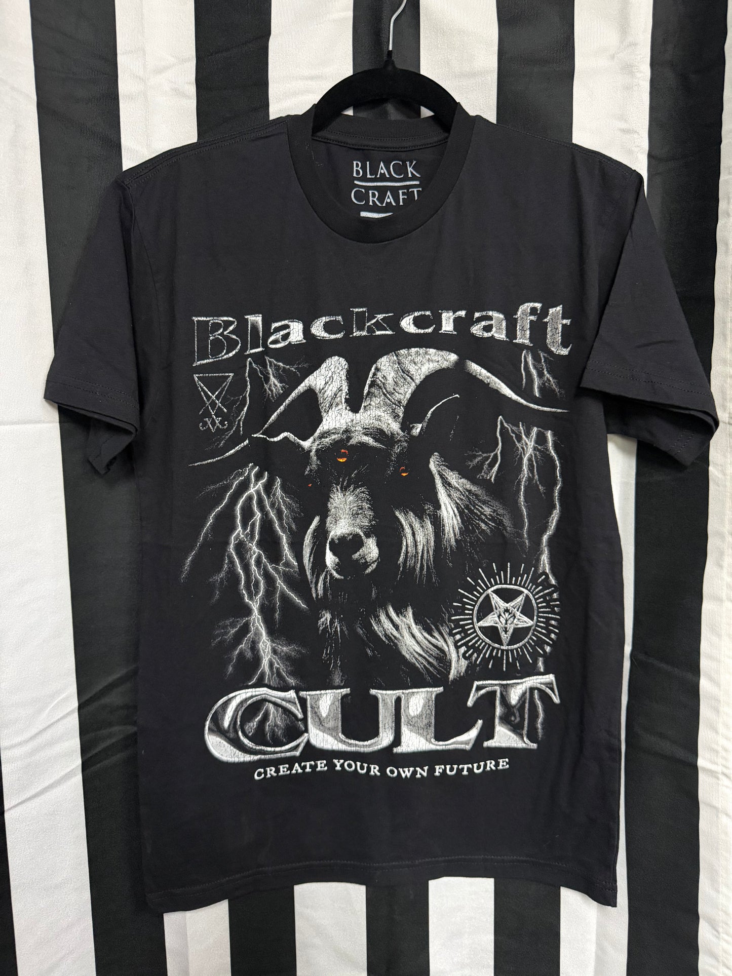 Authentic Blackcraft Power Of The Goat T-Shirt- Small