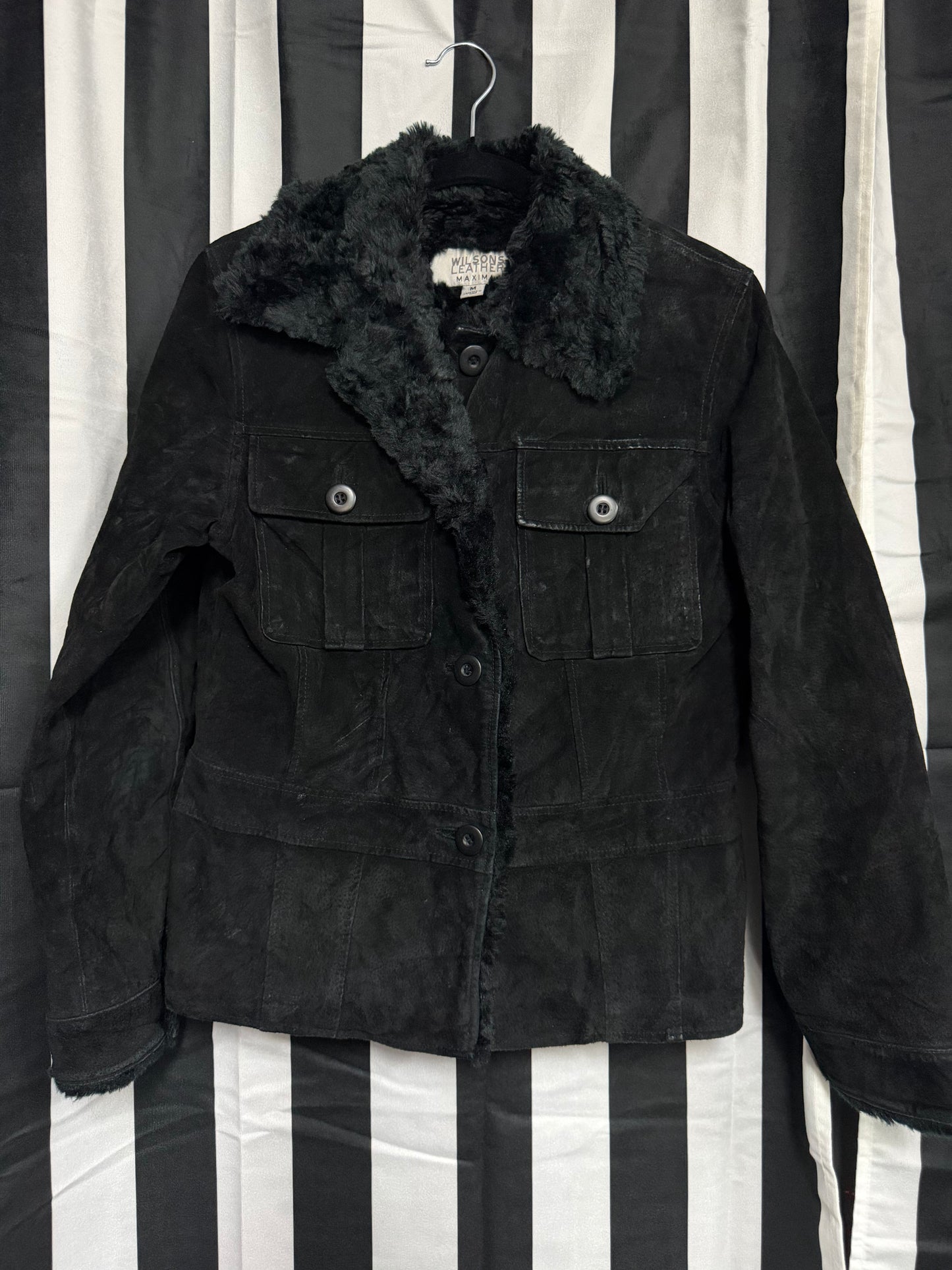 Wilsons Leather Medium -Leather & Suede Jacket