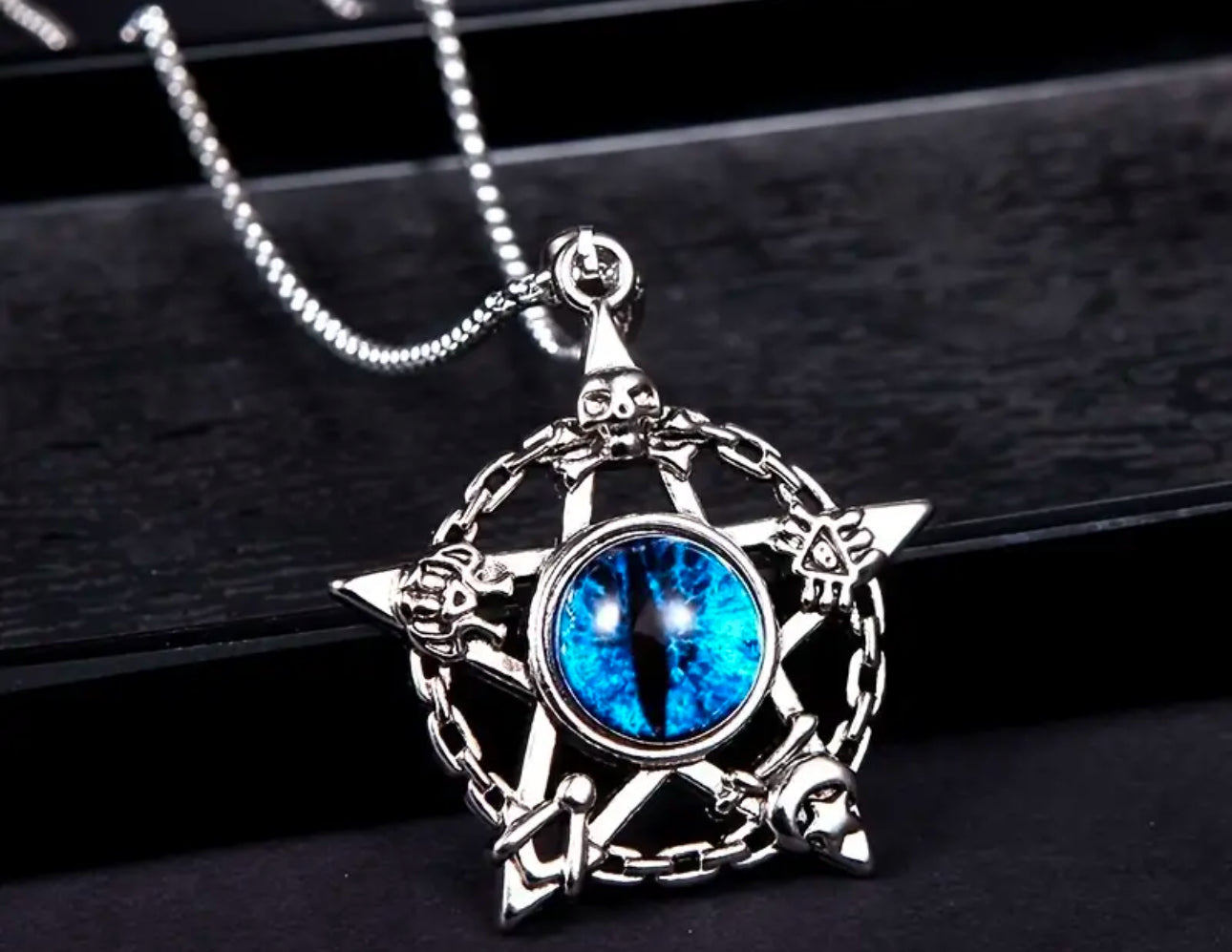 Pentagram Eye Necklaces