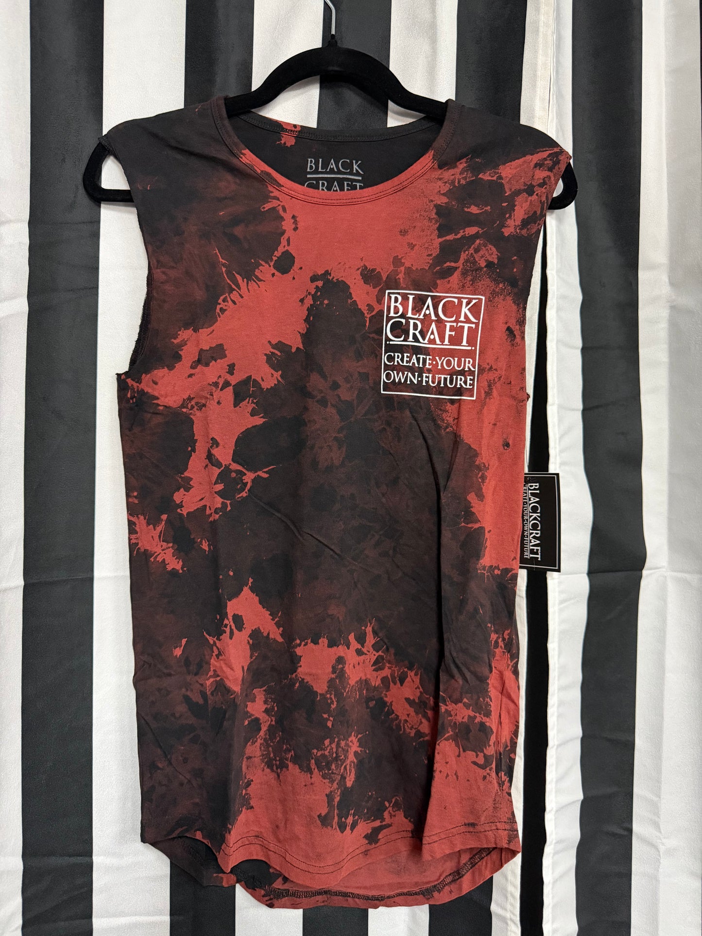 Authentic Blackcraft Sleeveless Long Tee- Size XS