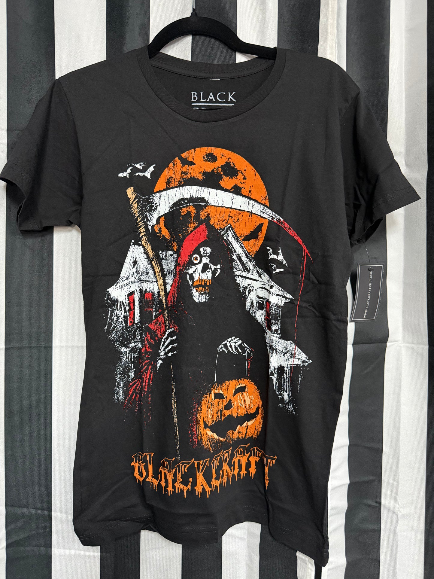 Authentic Blackcraft Pumpkin Reaper Shirt- Size Small