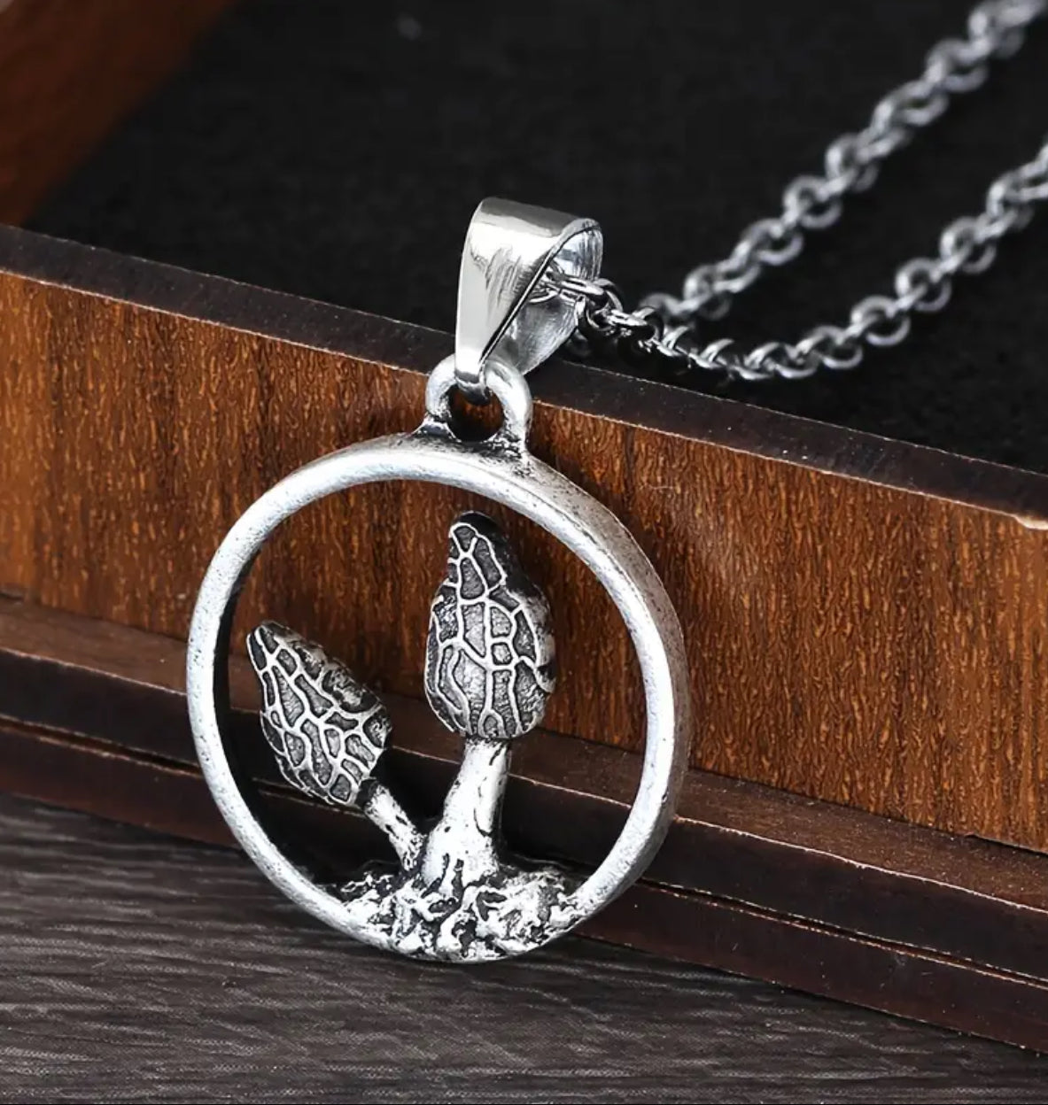 Witchy Mushroom Pendant Necklaces