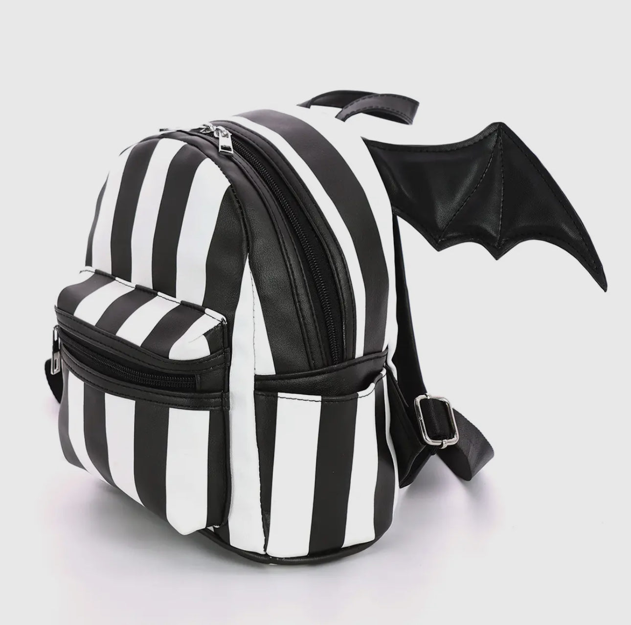 Bat Wing Striped Mini Backpack