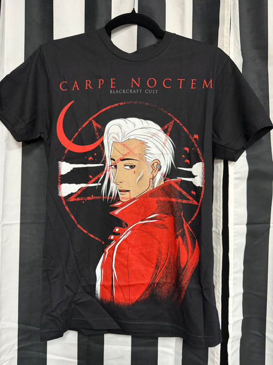 Authentic Blackcraft - Carpe Noctem Anime Vampire Shirt - XS