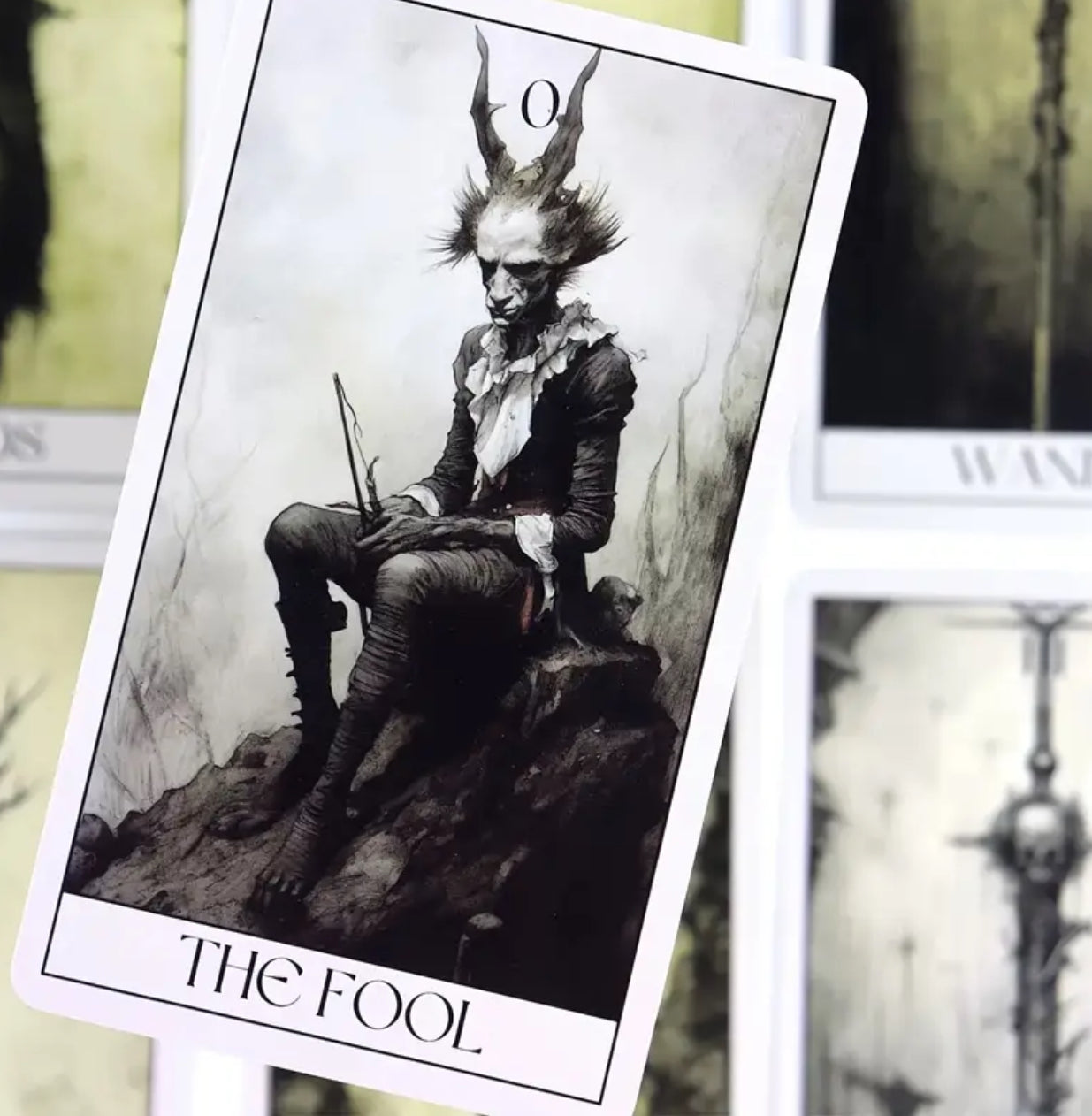 Mystical Horror Tarot Card Deck — 78 Cards