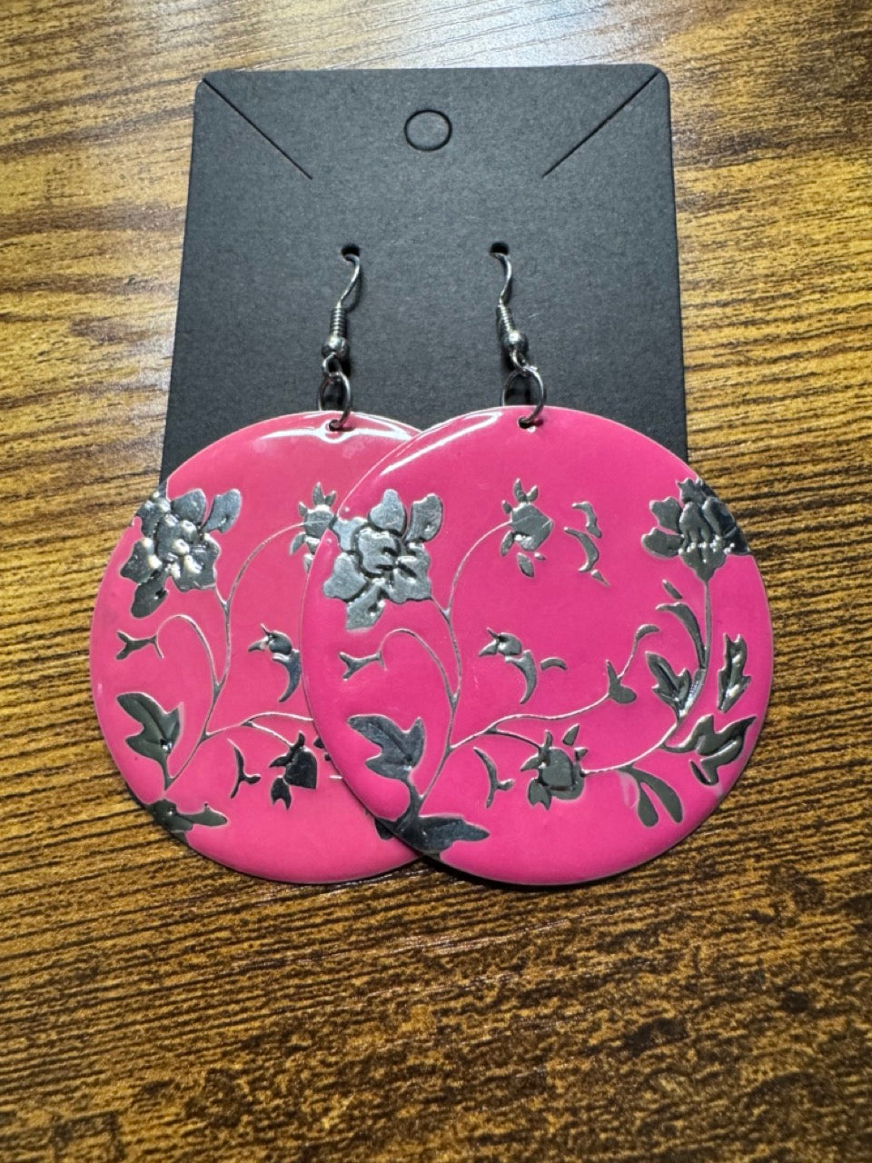 Metal Floral Lightweight Earrings