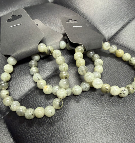 8mm Black Moonstone Bracelet