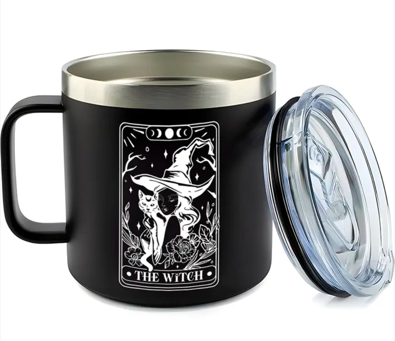 The Witch Stainless Steel Double-Walled Insulated Mug