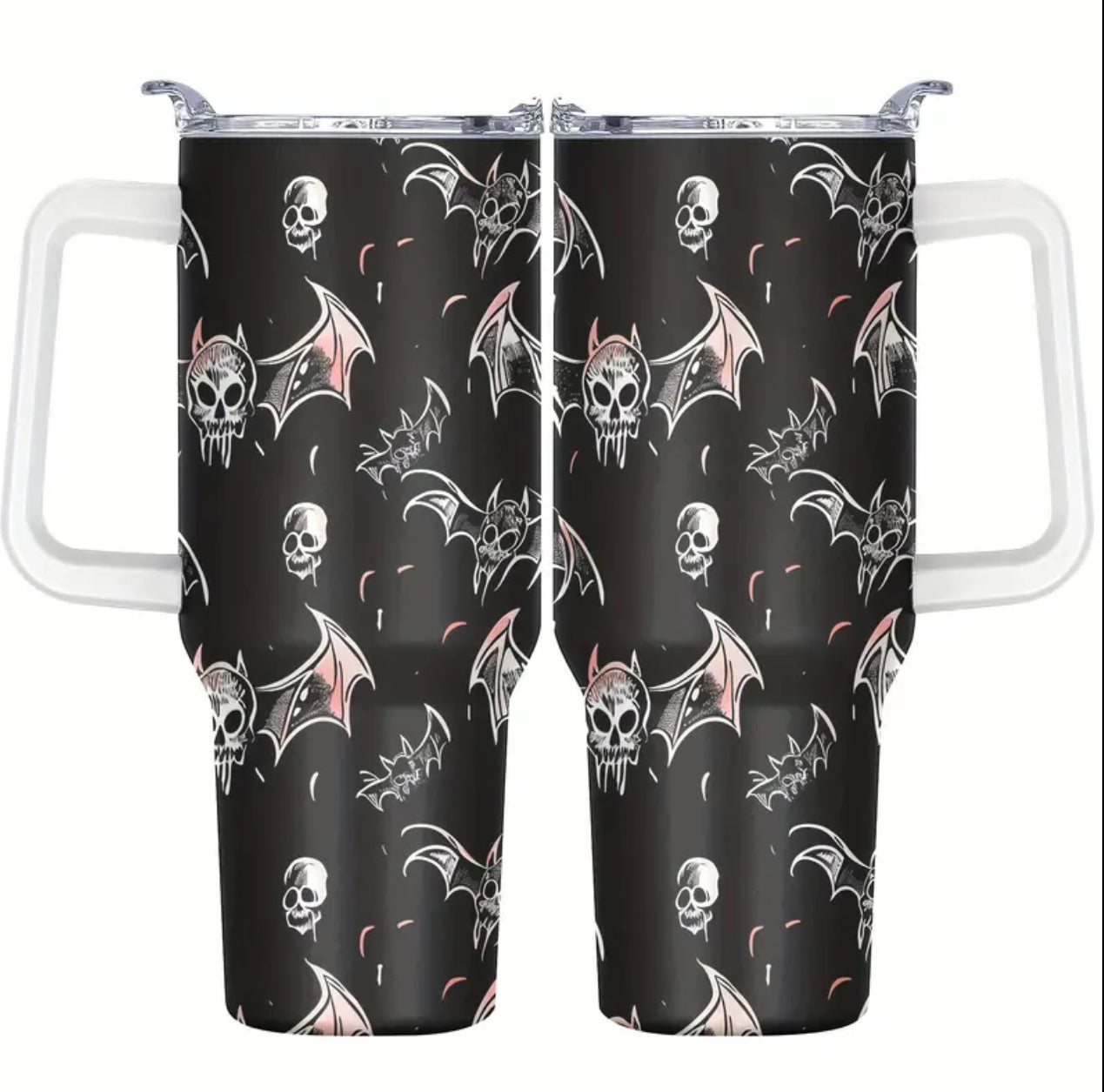 Skeleton Bats 40-Ounce Stainless Steel Double-Walled Tumbler