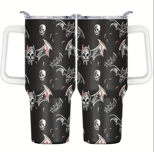 Skeleton Bats 40-Ounce Stainless Steel Double-Walled Tumbler