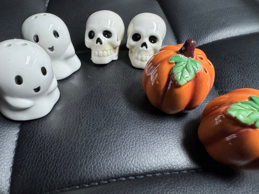 Mystery Spooky Salt & Pepper Shakers