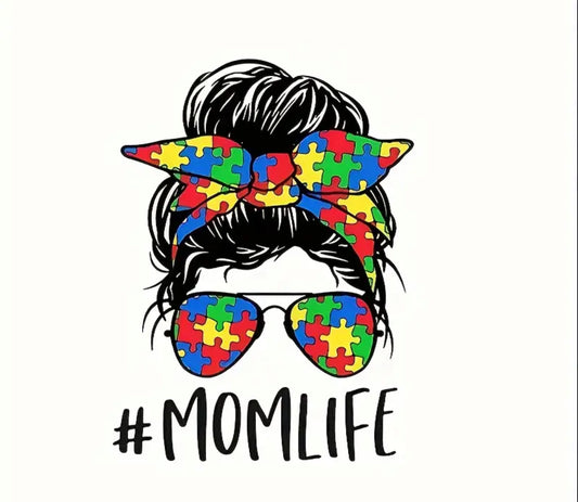 Autism #MomLife Sticker