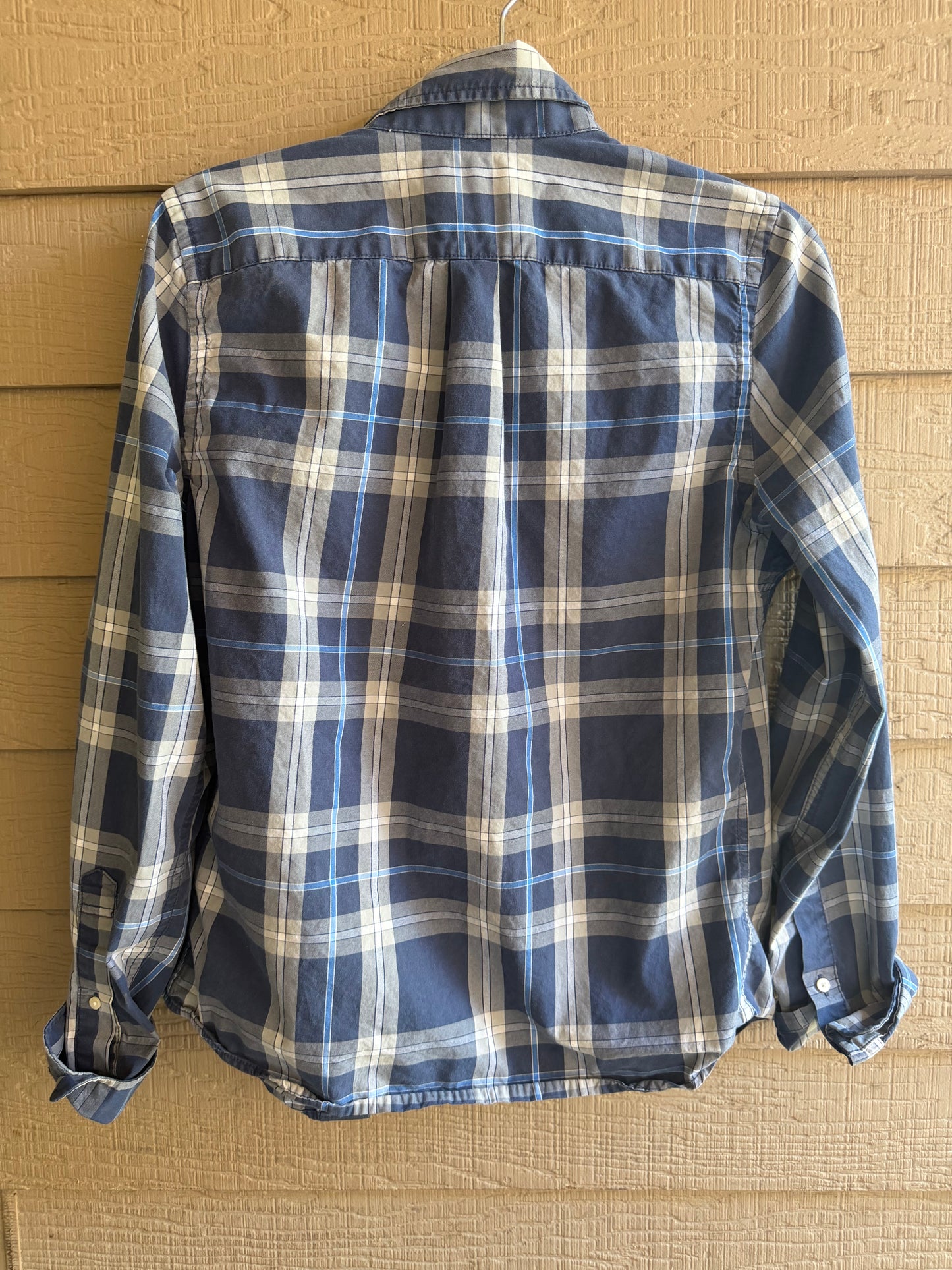 Y2K 1992 Abercrombie & Fitch Muscle Button Up- Size Small