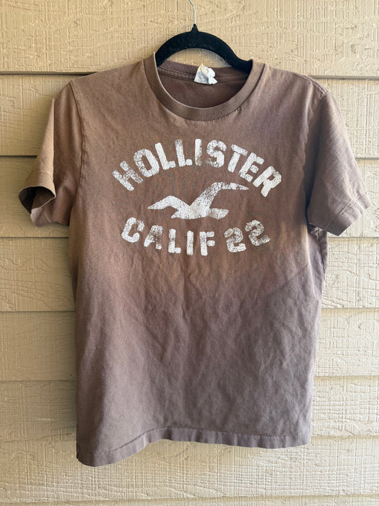 Y2K Hollister Brown Shirt- Size Small
