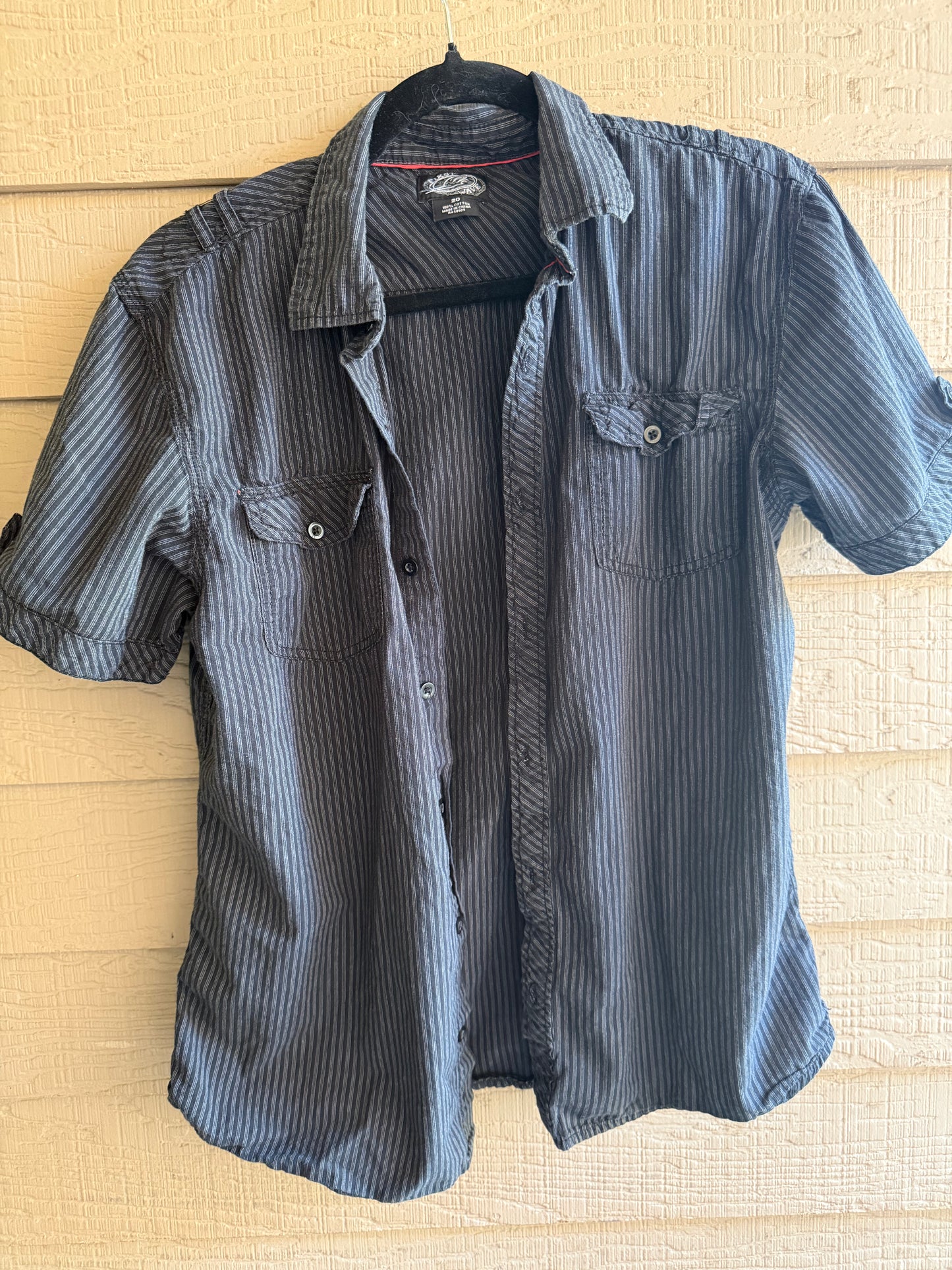 First Wave Button Up- Size 20 (Youth XL)