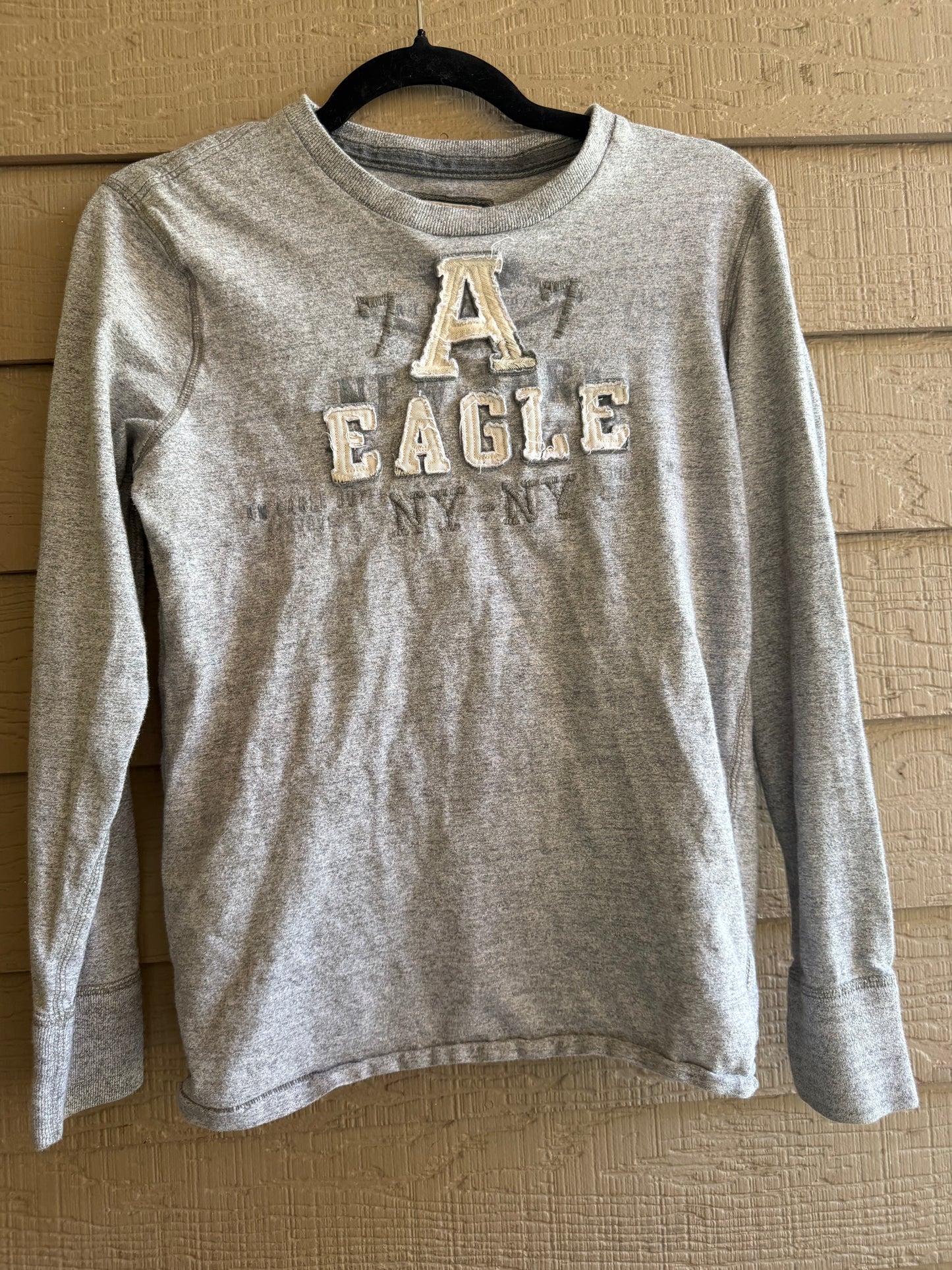 Y2K -2009 American Eagle Grey Long Sleeve- XS