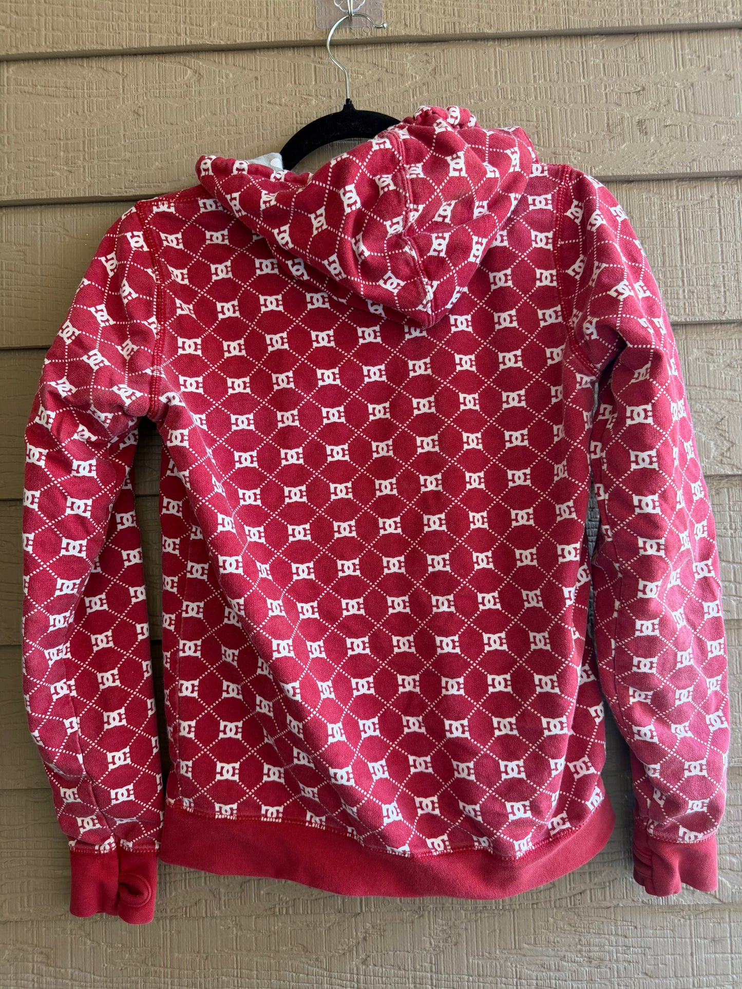 Y2K Reversible DC Zip Up Hoodie — Sm/M