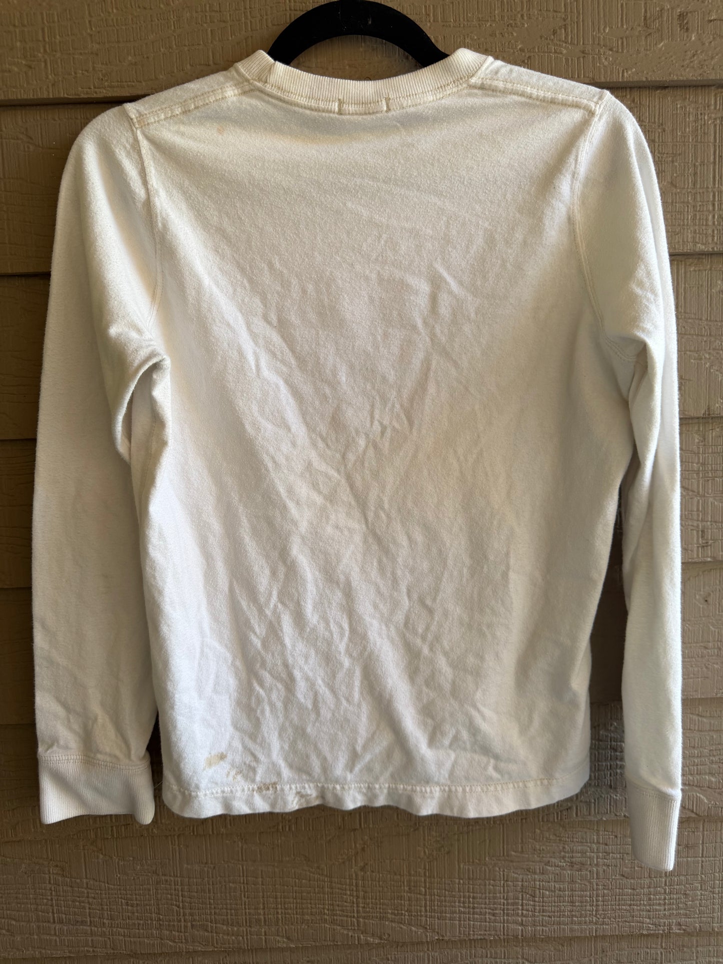 Abercrombie & Fitch White Long Sleeve- Size XL Kids