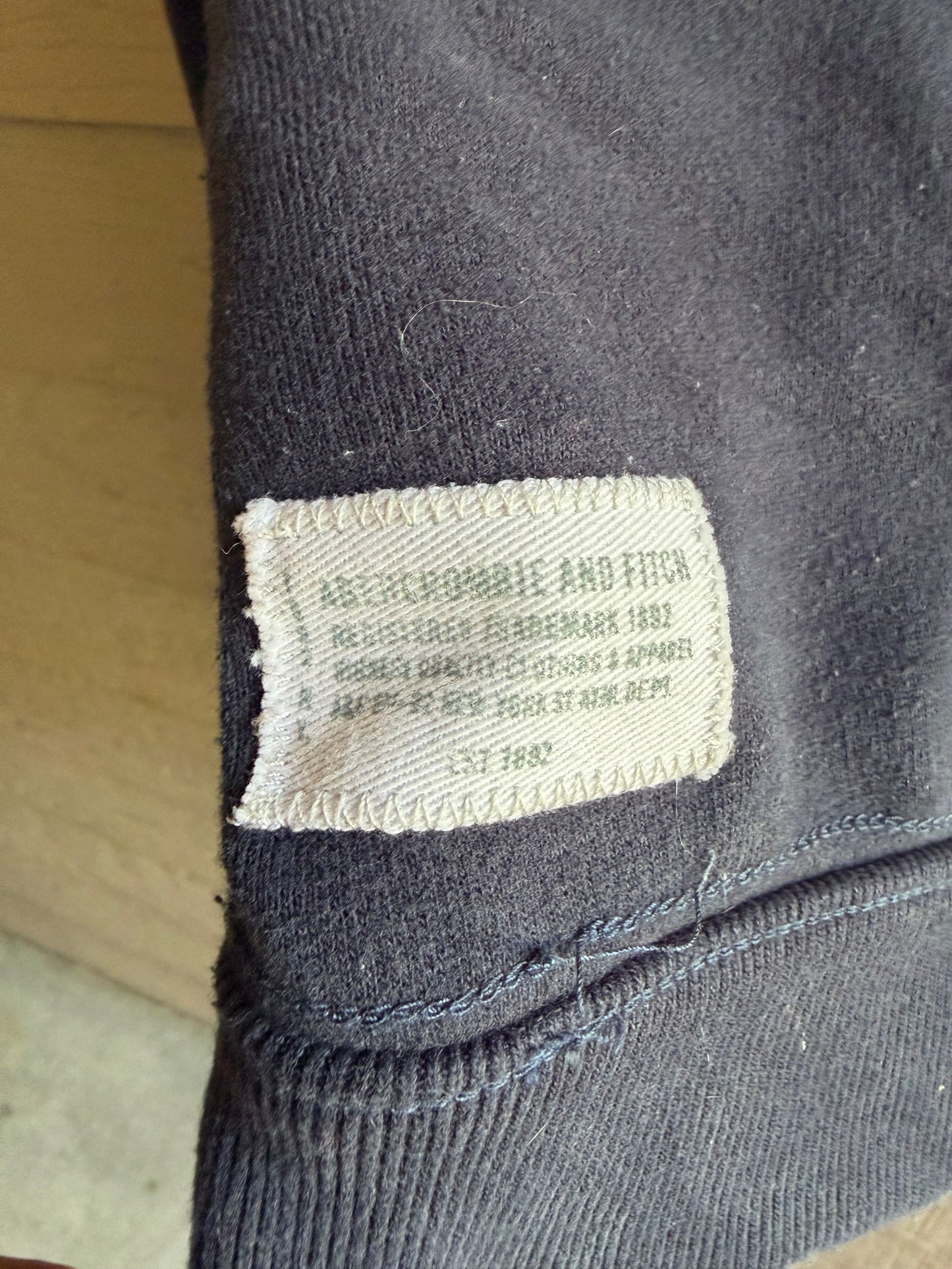 Y2K Abercrombie & Fitch Pullover Hoodie- Size Medium