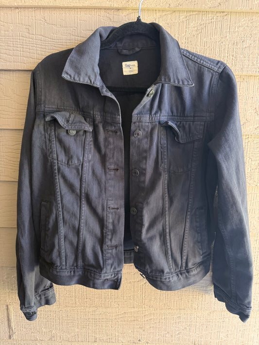 Black Gap Denim Jacket- Size Med