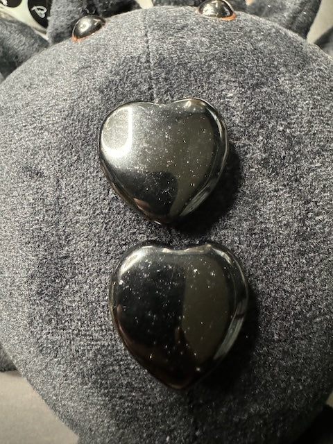 Natural Stone — Mini Hearts, 1"