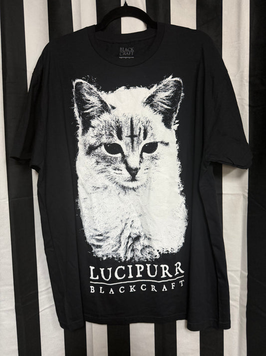Authentic Blackcraft Lucipurr Shirt- Size XL