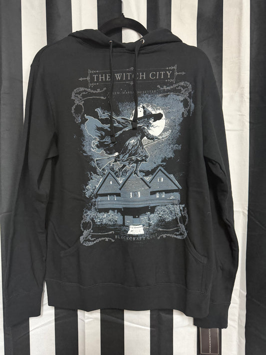 Authentic Blackcraft The Witch City Pullover Hoodie- Size Small