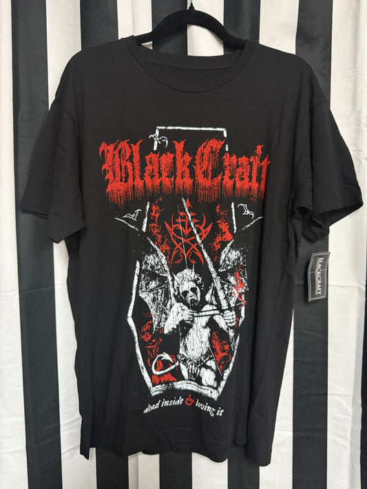 Authentic Blackcraft Dead Inside & Loving It Shirt- Size L