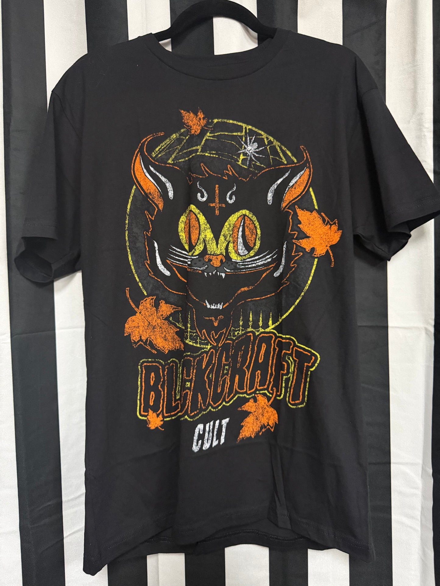 Authentic Blackcraft Cult Vintage Cat Shirt- Size Large