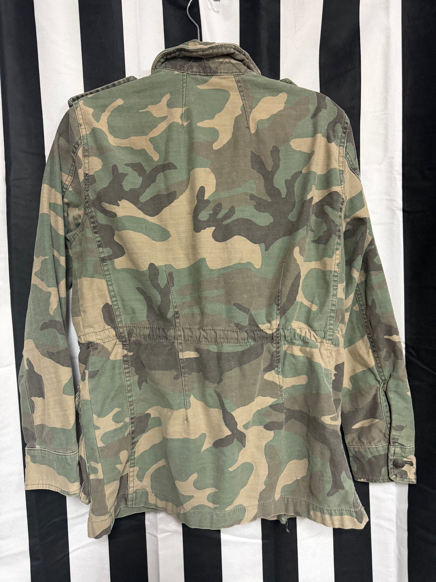 Free People Camo Utility Jacket - Size XS