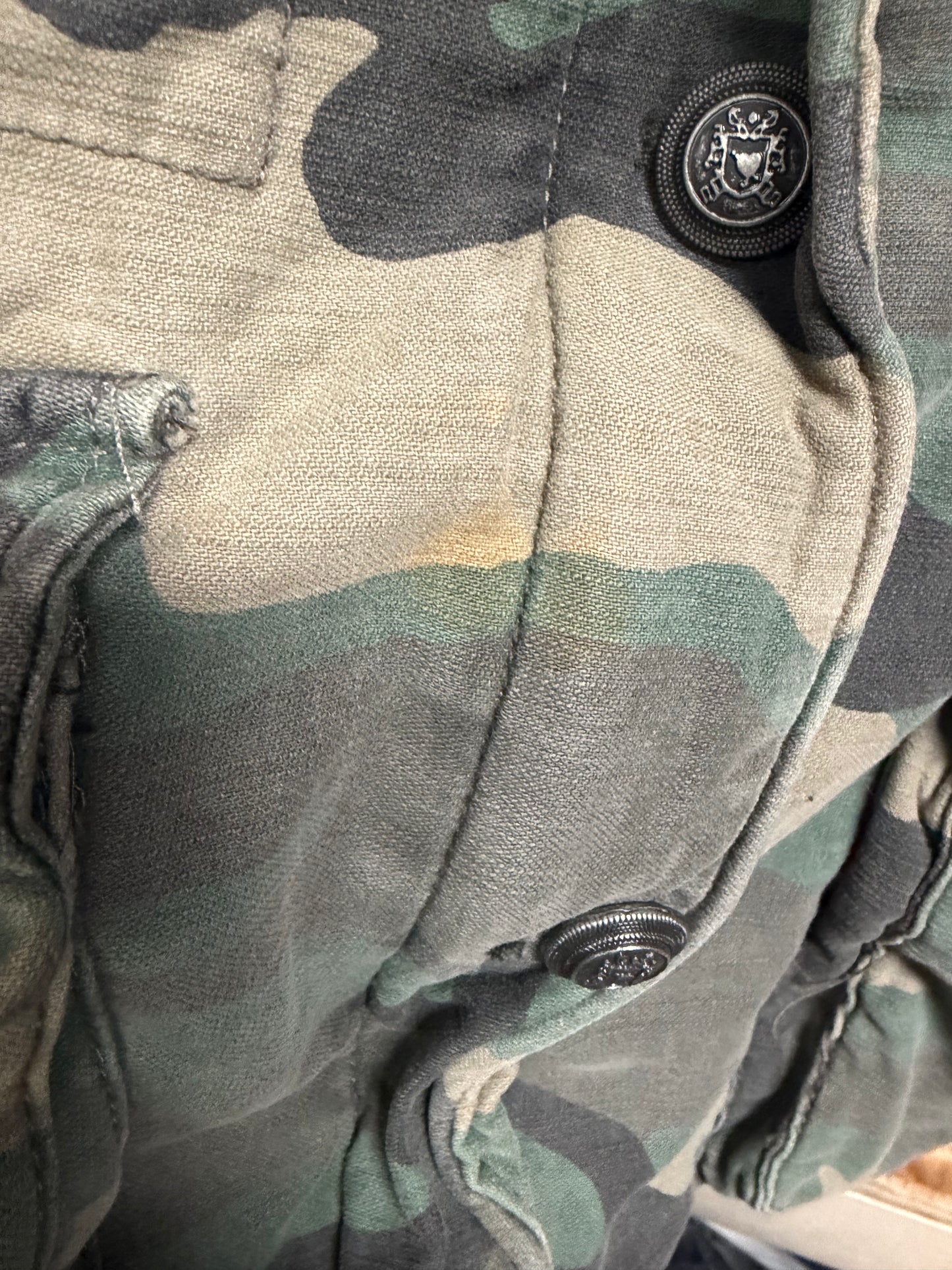 Free People Camo Utility Jacket - Size XS