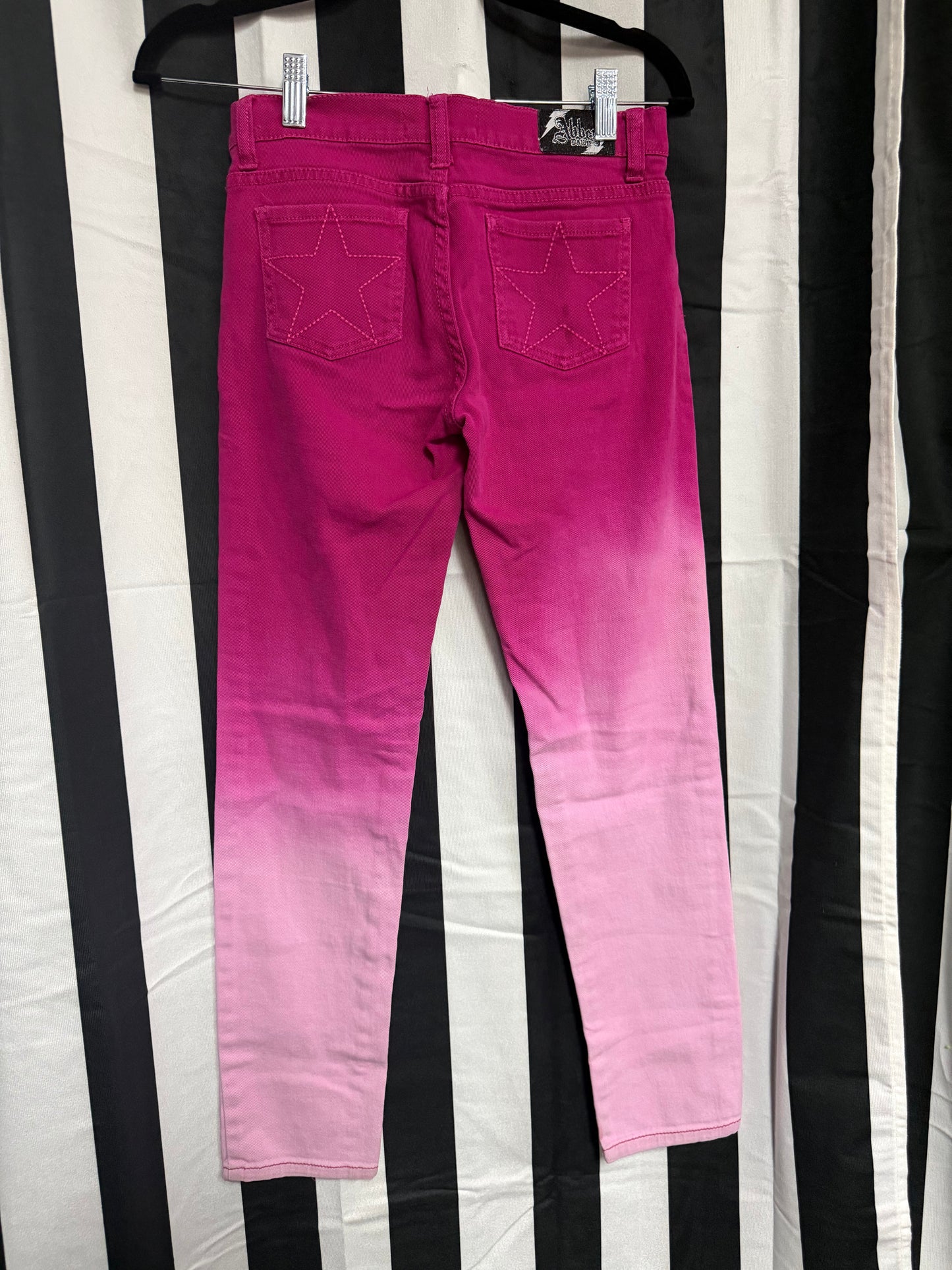 Abbey Dawn Pink Ombre Pants -Youth Size 14