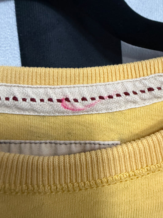 Y2K Yellow Hollister Long Sleeve - Size Med