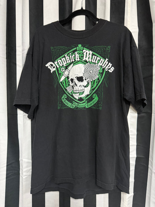 2012 Dropkick Murphys St Patrick's Day Boston Celebration Shirt- Size XL