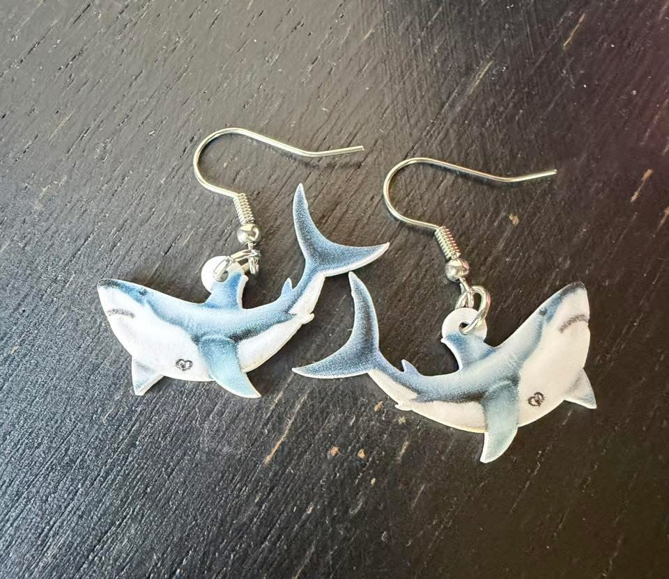 Shark Earrings