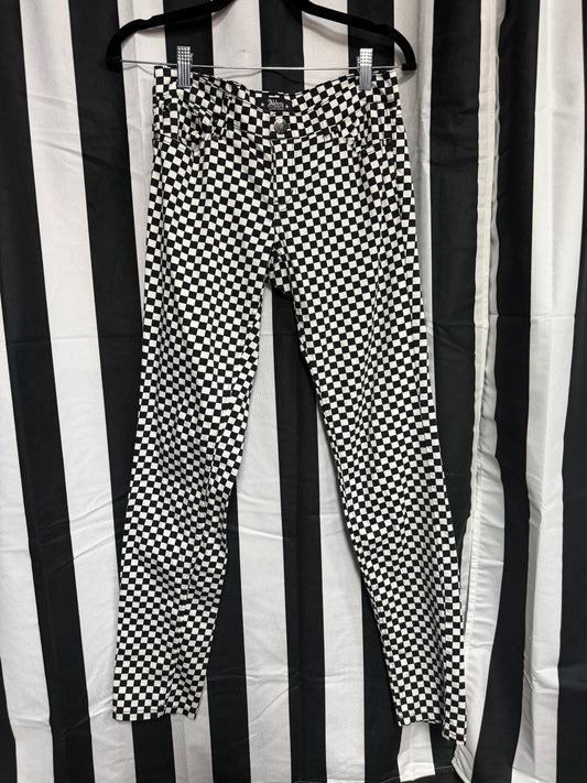RARE- Abbey Dawn Checkered Jeans- Size 5