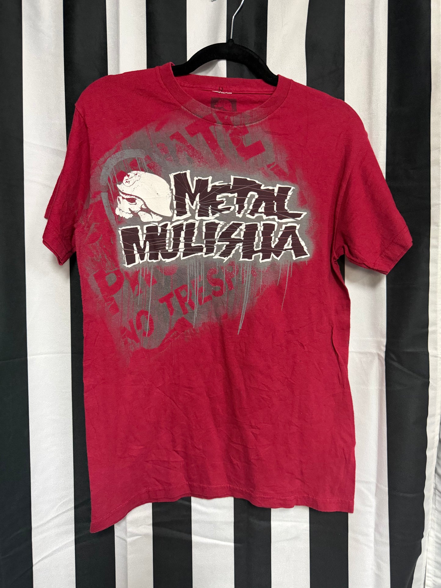 Red Metal Mulisha Shirt- Size Small