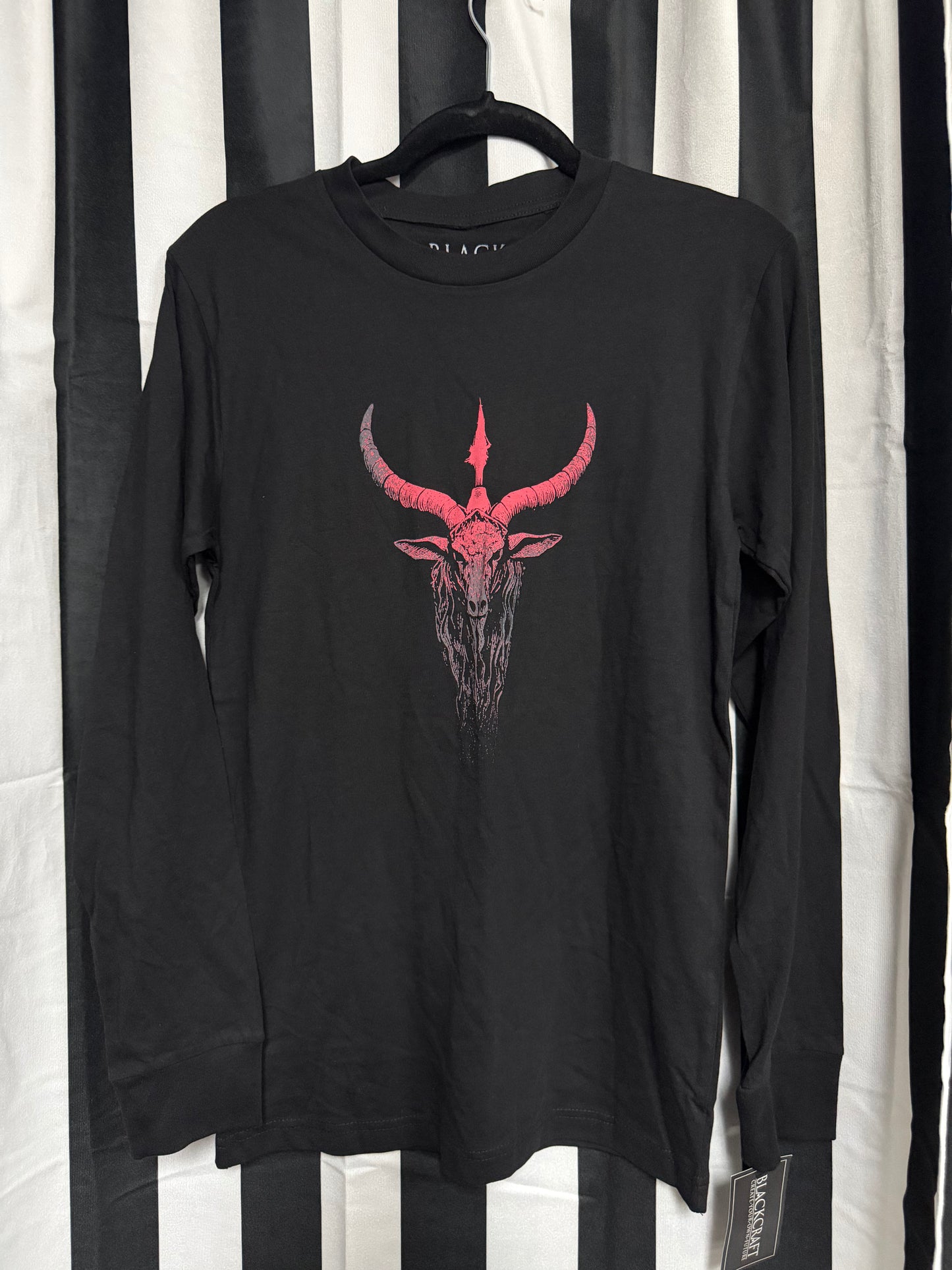 Authentic Blackcraft- The Devil Long Sleeve- Size S