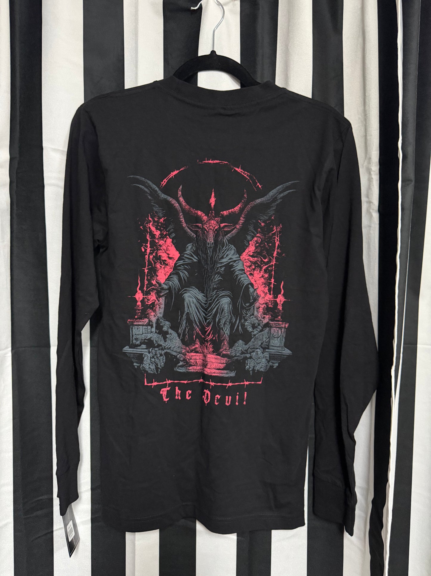Authentic Blackcraft- The Devil Long Sleeve- Size S