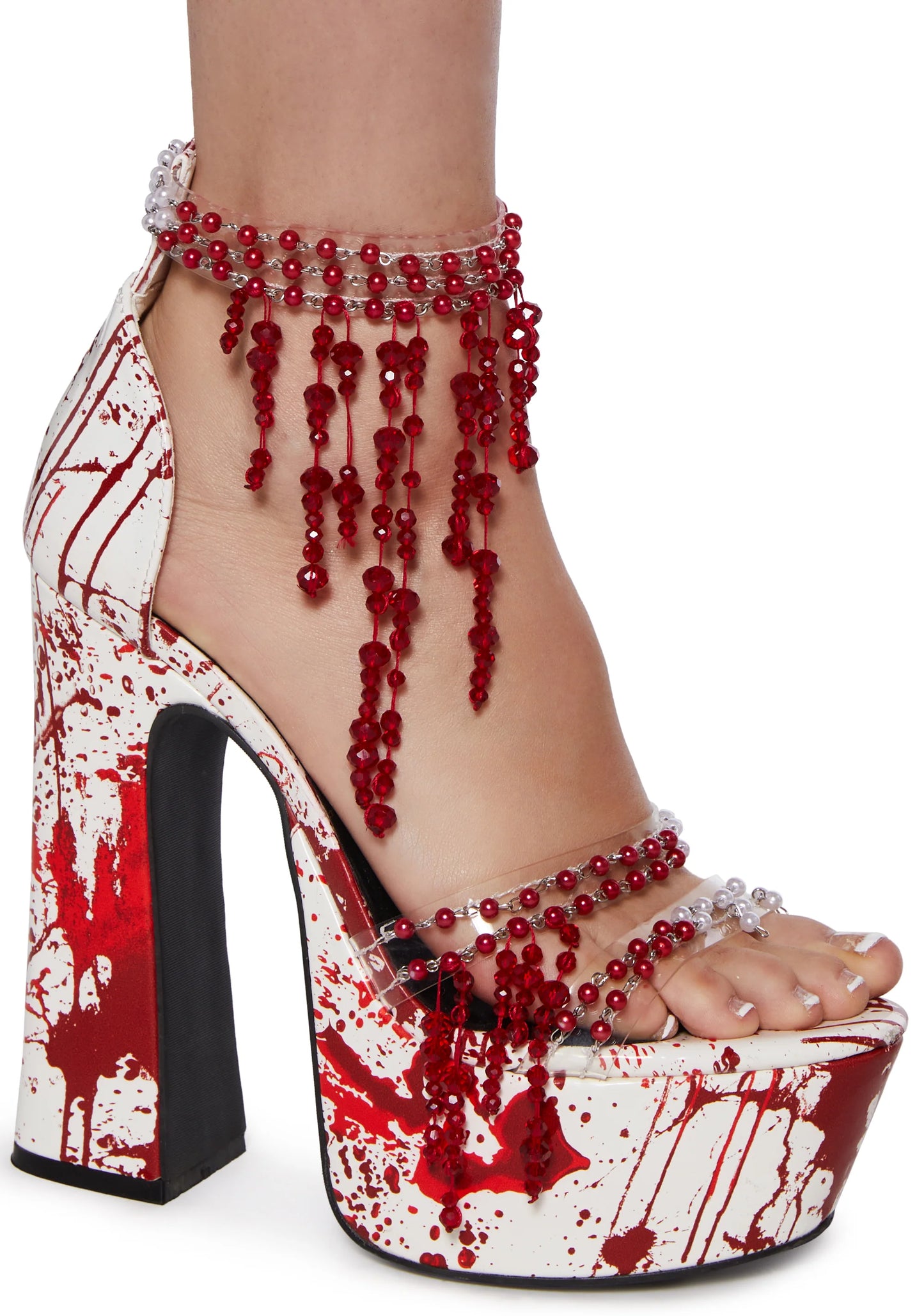 Holy Revelations Platform Heels- Scream Queen- Size 9