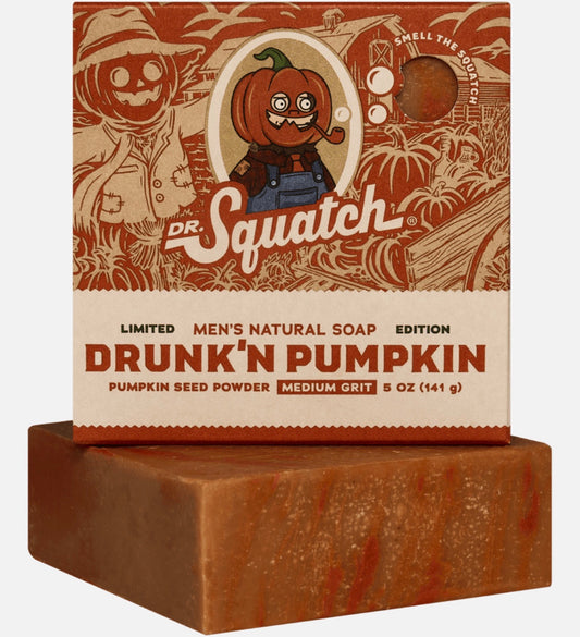 Dr Squatch- Limited Edition Drunk'n Pumpkin
