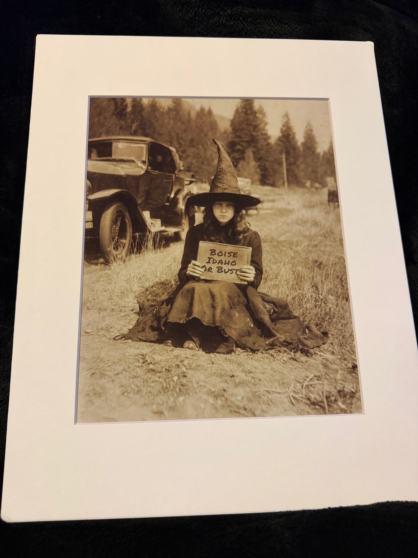 Boise Witch Art Print - Gothic 8"x10" Artwork