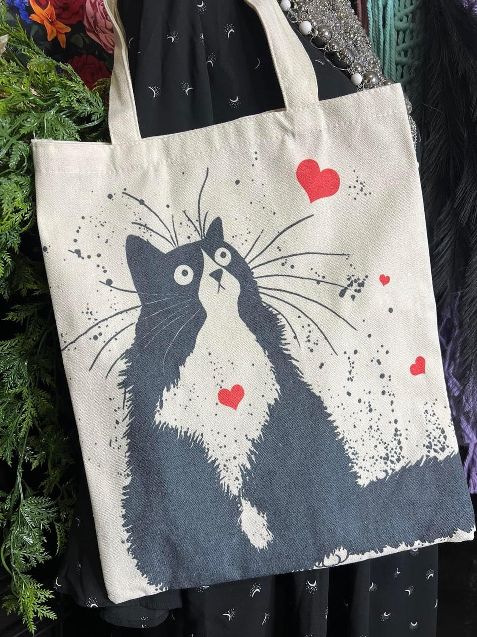 Adorable Cat Tote Bags — 11.8 x 15.7 inches