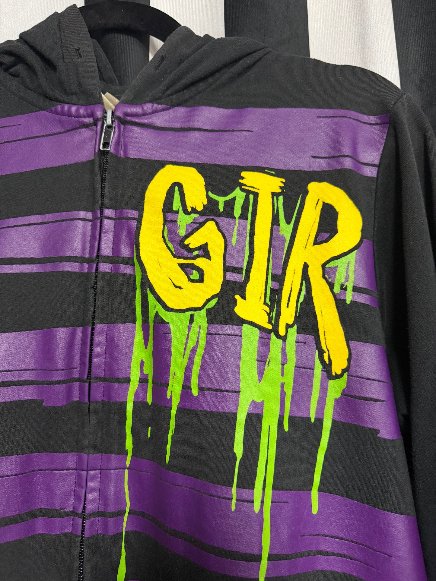 Vintage Mighty Fine -RARE Invader Sim GIR Hoodie- Size M