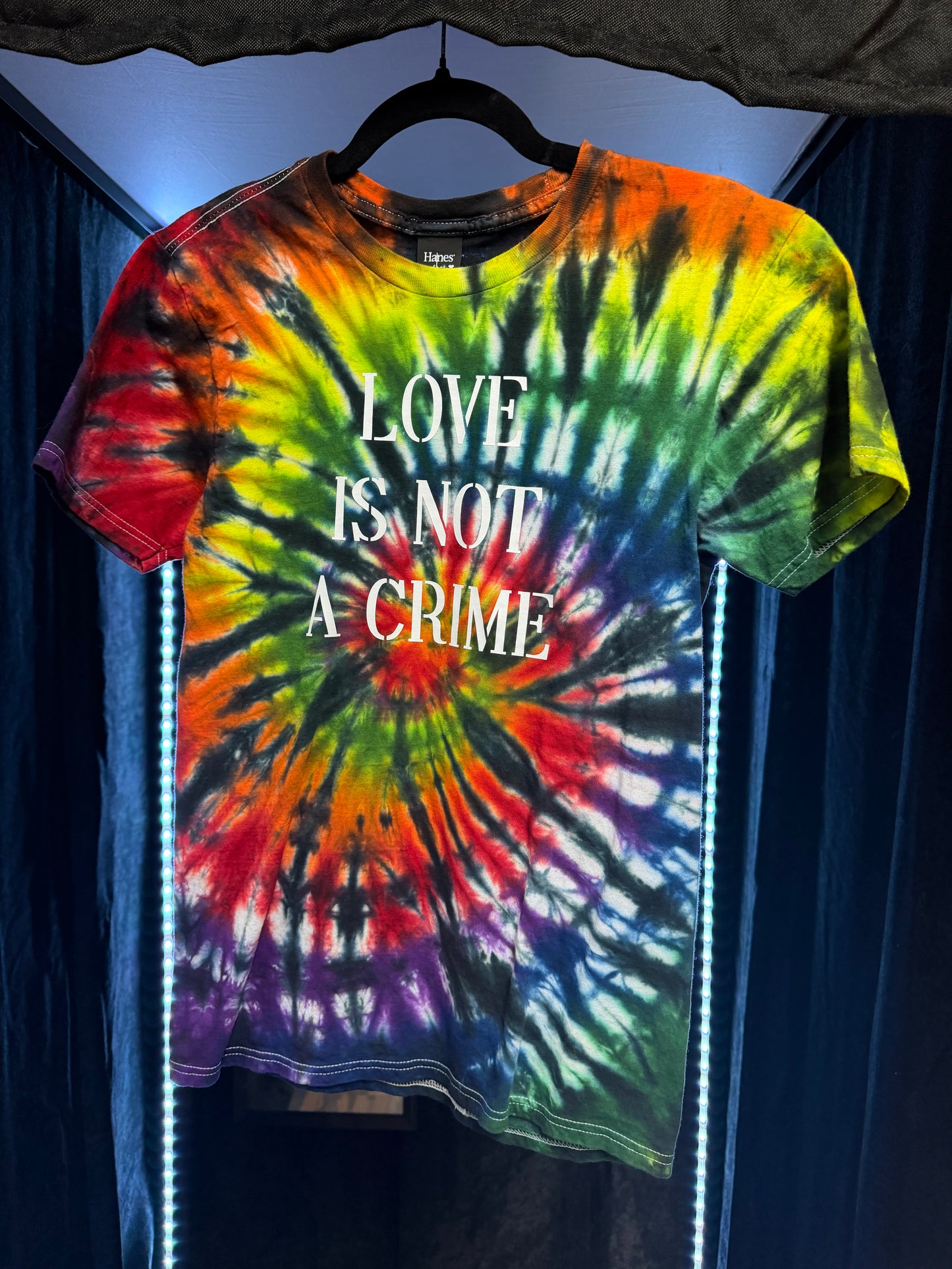 Love is Not a Crime -Tie Dyed by hand- T-shirts