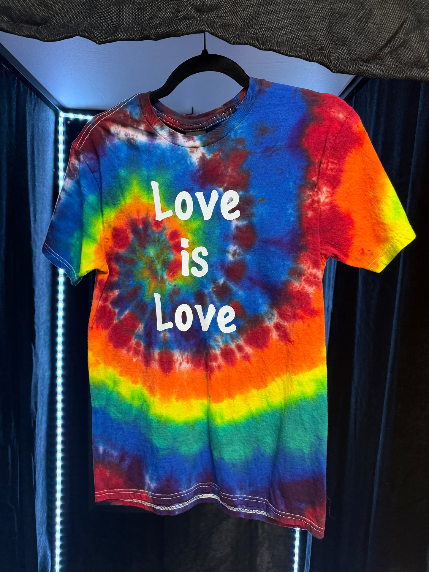 Love Is Love-Tie Dyed by hand- T-shirts