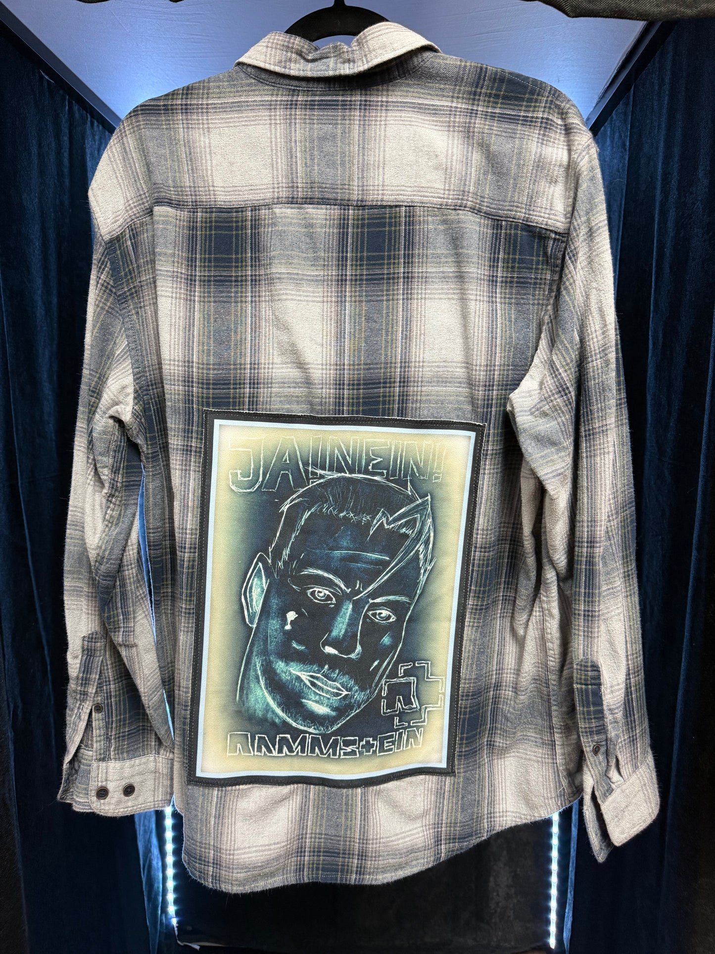 Rammstein Patch Flannel- Large