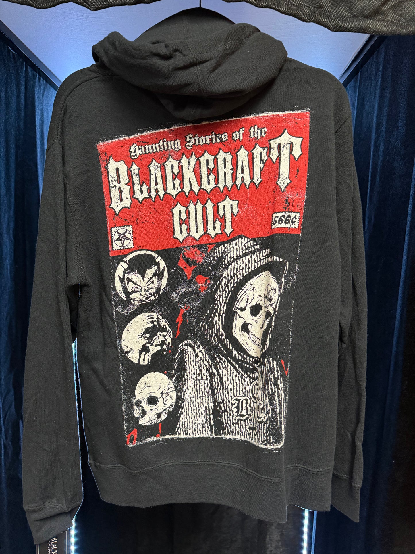 Authentic Blackcraft Haunting Stories Hoodie- Small