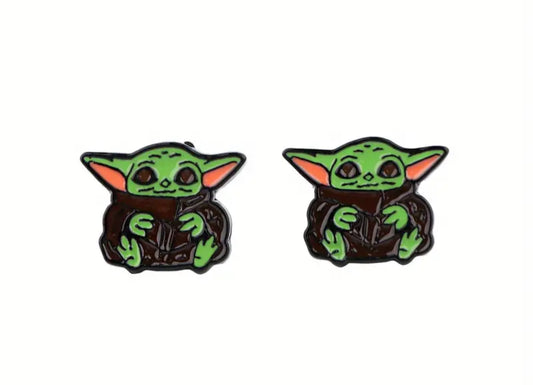 Baby Yoda Stud Earrings