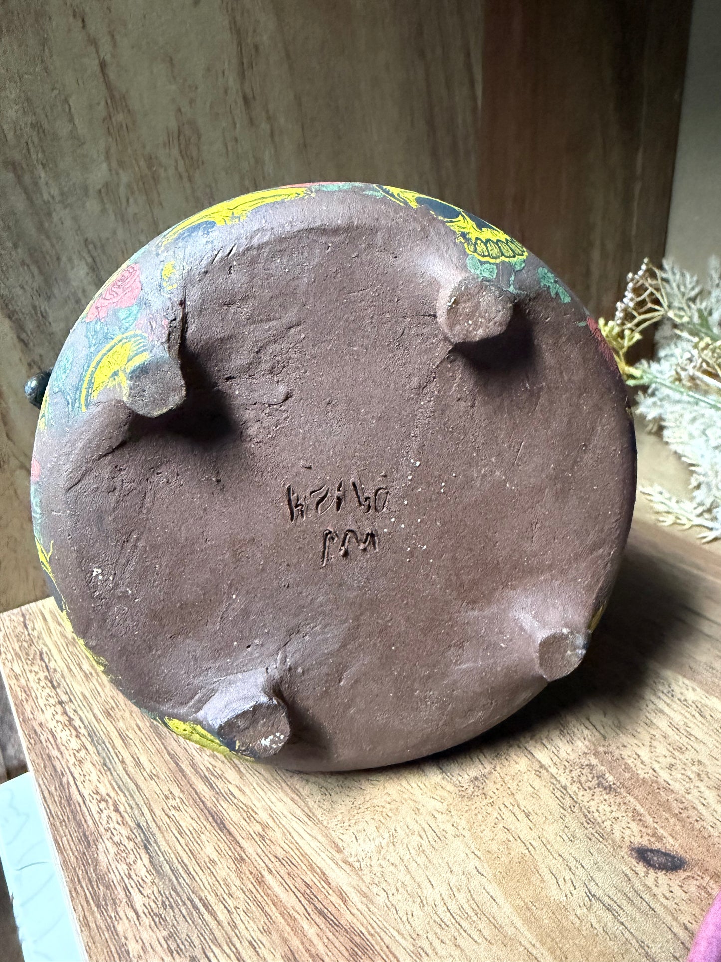 West Jensen - Skull & Roses Yarn Bowl